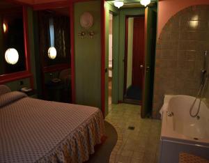 Koupelna v ubytování Hotel Motel 2