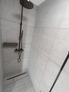 a bathroom with a shower with at Chez nous a Durbuy in Durbuy +27 photos