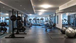 Fitness centrum a/nebo fitness zařízení v ubytování Quality Hotel Tønsberg