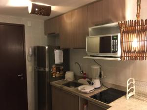 Η κουζίνα ή μικρή κουζίνα στο Wintterville Apartamento Térreo 13J para até 6 pessoas