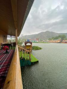 a house with a view of a river at ABBA'S homestay in Srinagar