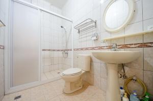 Koupelna v ubytování Sweetfishs Homestay