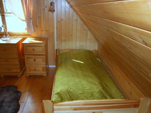 Postel nebo postele na pokoji v ubytování Domek Z Bali Góral