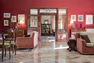 Posezení v ubytování La Posta Hotel & Thermal Spa