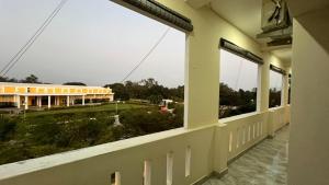 a view from the balcony of a building at Gravity Groups Core - Sivadurai Residency in Puducherry Airpoert