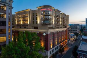 a rendering of the hampton inn and suites building at Hampton Inn & Suites - Roanoke-Downtown, VA in Roanoke