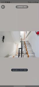 a picture of a staircase in a room at Hotel Sonali Regency in Bhopal