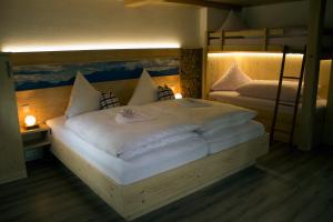Postel nebo postele na pokoji v ubytování Pension Gerstenbrand