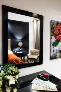 Posteľ alebo postele v izbe v ubytovaní Nymfasia Resort