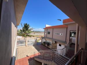 a view from a balcony of a house at Hotel Residencial Assamar in Pemba