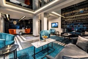 Zona d'estar a Peyk Hotel Sultanahmet