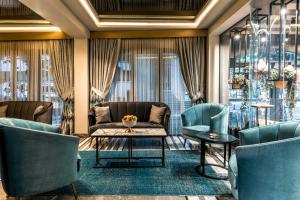 Zona d'estar a Peyk Hotel Sultanahmet