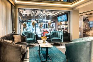 Zona d'estar a Peyk Hotel Sultanahmet