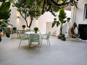 Predel za sedenje v nastanitvi APOLLON Design Boutique Hotel