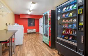 a grocery store with a soda machine in a room at Extended Stay America Suites - Princeton - West Windsor in Princeton