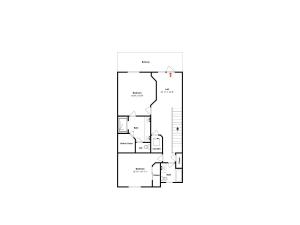 a floor plan of a house at Baja Breeze in Port Aransas +23 photos