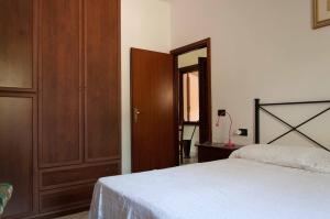 Giường trong phòng chung tại Casa Ebe