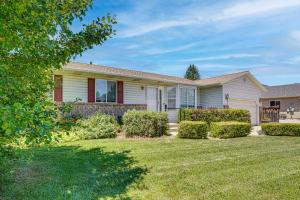 a house with a yard with bushes at Utah Valley Basecamp: Apt for Hikers & Explorers! in Spanish Fork