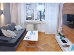 Posedenie v ubytovaní Srebrna Warsaw Apartment