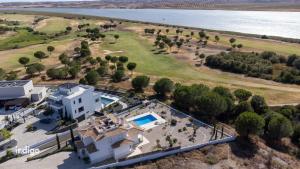 an aerial view of a house with a swimming pool at Villa Nichan - Private Pool - NIC01 in Ayamonte