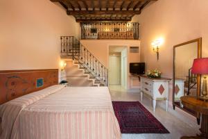 Voodi või voodid majutusasutuse Il Piccolo Castello toas