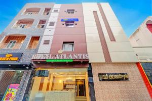 a view of the front of the hotel atantis at FabHotel Royal Atlantis Studio Apartments in Chennai