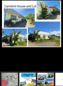 a collage of pictures of a palm house and lot at 4cs apartment in Bayanan
