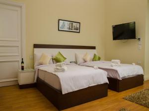 Postel nebo postele na pokoji v ubytování Grand Agor Hotel Cairo