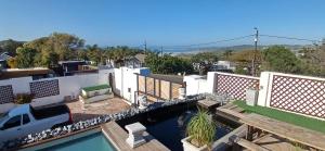 a view of a house with a swimming pool at Reef View BnB in East London +88 photos