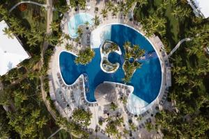 an aerial view of the pool at the resort at Catalonia Punta Cana - All Inclusive in Punta Cana
