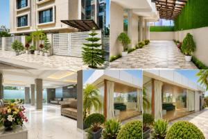 a collage of photos of a building at The Bay Suites - MMR in New Town