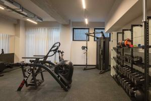 ฟิตเนสเซ็นเตอร์และ/หรือเครื่องออกกำลังกายที่ WunderLocke Munich
