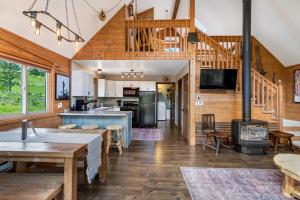 Cuina o zona de cuina de Elk Pointe Chalet