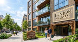 a rendering of a trumpeter homes building at Tunjor Homes in Barikin Jirga Summa