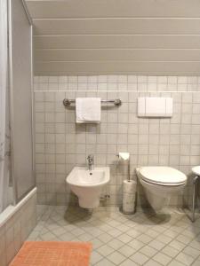 Koupelna v ubytování Ferienwohnung Eichler