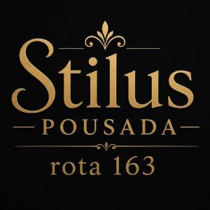a gold sign that reads sitzilia porcelainila at Stilus pousada in Sinop