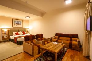Χώρος καθιστικού στο Atithi Resort & Spa