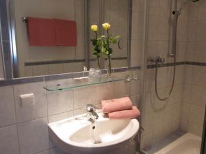 Koupelna v ubytování Hotel Anlage Heidelberg