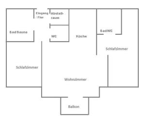 Plano de Ferienresidenz Leogangerhof