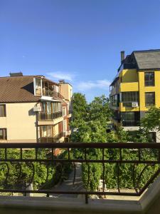 a view from a balcony of some buildings at Family Hotel Brilliance in Varna City