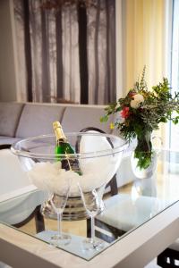 Posezení v ubytování Spa Hotel Garni Löwenstein