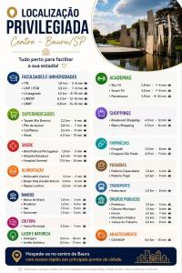 Gallery image of Studio aconchegante com ar-condicionado e Smart TV in Bauru