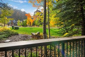a view of a park from a fence at Fraser Crossing 3127 in Winter Park +30 photos