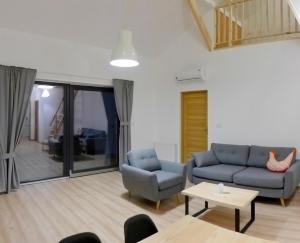 Posedenie v ubytovaní Wellness Apartamenty Złoty Widok