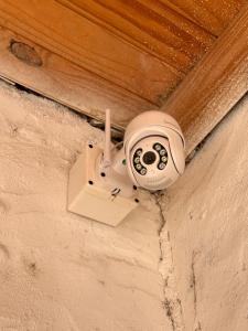 a security camera on the ceiling of a building at Functional Department in Colorado River