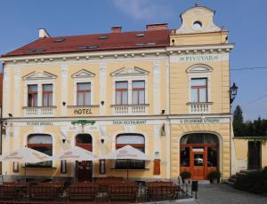 Budova, kde se hotel nachází