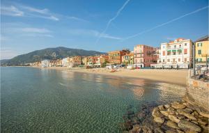 a view of a beach with buildings and houses at Awesome Apartment In Millesimo With Wifi in Millesimo