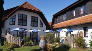 Zahrada ubytování Pension Windrose