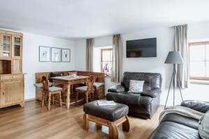 Ruang duduk di Berghotel Basur