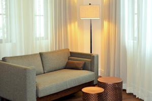 Posezení v ubytování Hotel St. Michel